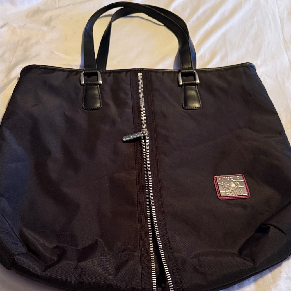Black Nylon bolso  de mujer Tote Bag STUDIO